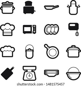 Food best vector icon set