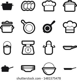 Food best vector icon set