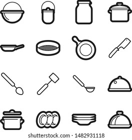 Food best vector icon set