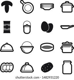 Food best vector icon set
