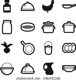 Food best vector icon set