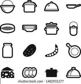 Food best vector icon set