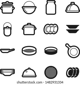 Food best vector icon set