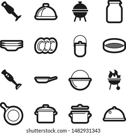 Food best vector icon set