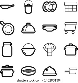 Food best vector icon set