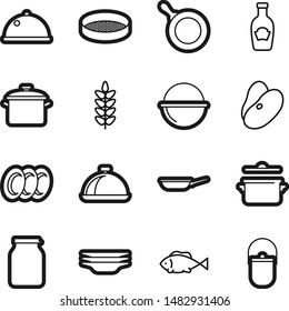 Food best vector icon set