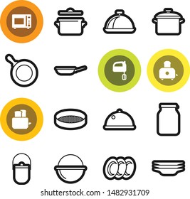 Food best vector icon set