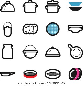 Food best vector icon set