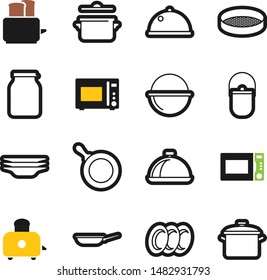 Food best vector icon set