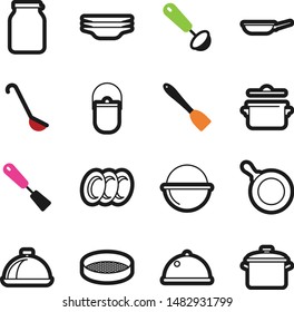 Food best vector icon set