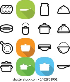 Food best vector icon set