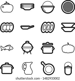 Food best vector icon set