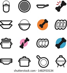 Food best vector icon set