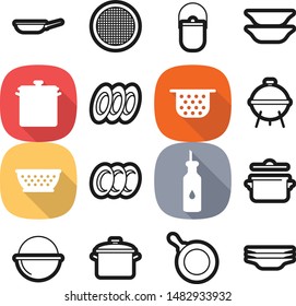 Food best vector icon set