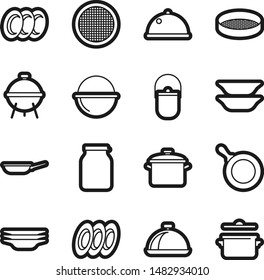 Food best vector icon set