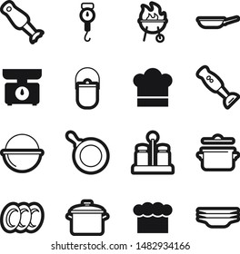 Food best vector icon set
