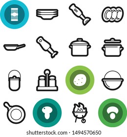 Food best vector icon set