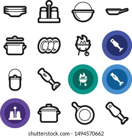 Food best vector icon set