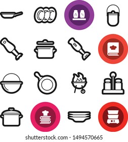 Food best vector icon set