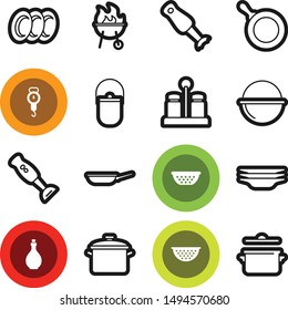 Food best vector icon set