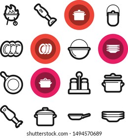 Food best vector icon set