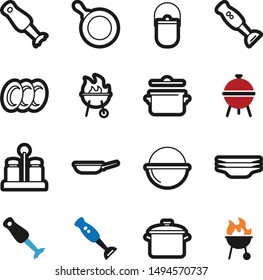 Food best vector icon set