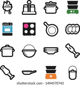 Food best vector icon set