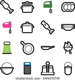 Food best vector icon set