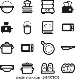 Food best vector icon set