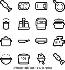 Food best vector icon set