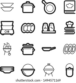 Food best vector icon set