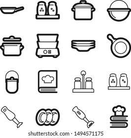 Food best vector icon set