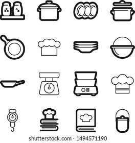 Food best vector icon set