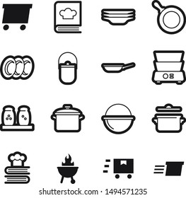 Food best vector icon set