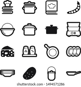 Food best vector icon set