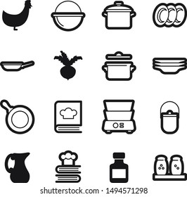 Food best vector icon set