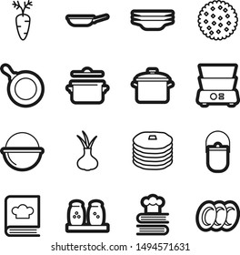 Food best vector icon set
