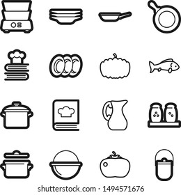 Food best vector icon set