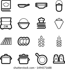 Food best vector icon set