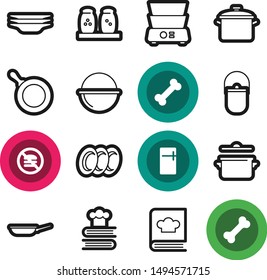 Food best vector icon set