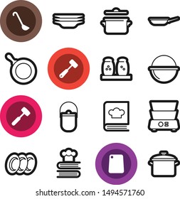 Food best vector icon set