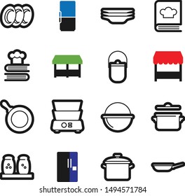 Food best vector icon set