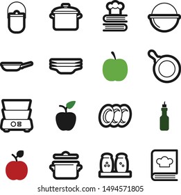 Food best vector icon set