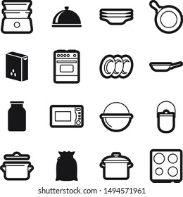 Food best vector icon set