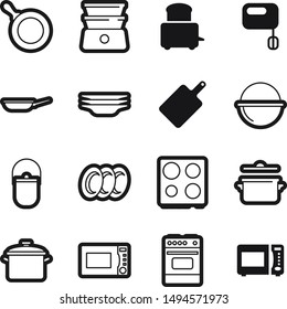 Food best vector icon set