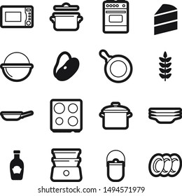 Food best vector icon set