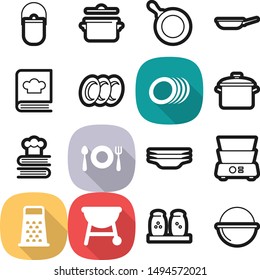 Food best vector icon set