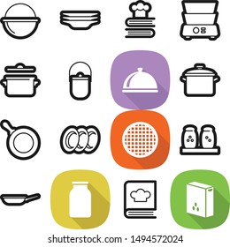 Food best vector icon set