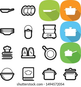 Food best vector icon set