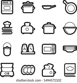 Food best vector icon set